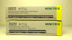 2 SCHNELLZUGWAGEN-SET SNCF ORIENT-EXPRESS EPOCHE IV