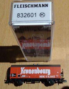 Fleischmann 832601 Bierwagen Ichs "Kronenbourg" der SNCF (Ep. IV)