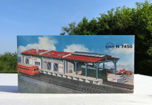 Kibri 7450, Bausatz G&uuml;terbahnhof, OVP.