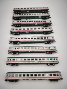 Spur N Fleischmann 8er Set DB Intercity Personenwagen
