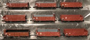 Modelbahn Union 9 Offener G&uuml;terwagen, Omm 34-37-52 DB (neu/unbespielt)