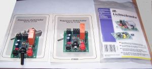 3 Conrad Baus&auml;tze, 2 montierte und einer in OVP