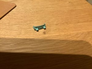 Pufferbohle Wittenberger Steuerwagen unlackiert