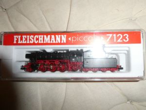 Fleischmann 7123Schlepptenderlok BR 23, schwarz siehe Beschreibung