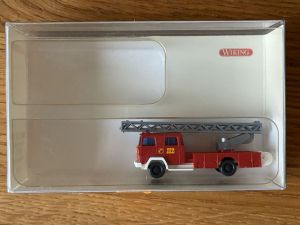  Wiking 962 02 18 Magirus Feuerwehr Drehleiter DL 30 OVP