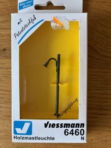 Viessmann 6460 Holzmastleuchte NEU / OVP