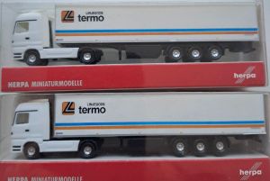 2x Sattelzug LKW Linjegods termo #19