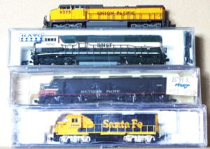 Bastelkonvolut US-Dieselloks