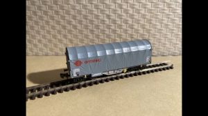 Fleischmann 837927 Schiebeplanenwagen Coil ERMEWA NEU OVP