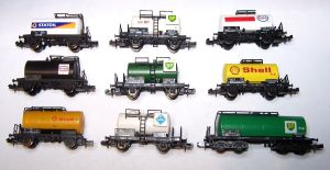 Konvolut 9 Kesselwagen ohne OVP