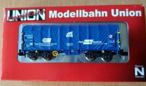 M. Union 35001-D Schiebeplanenwagen Shimmns der &Ouml;BB (Ep. VI)