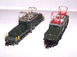 Schweizer und deutsches Krokodil, ohne OVP