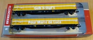 Fleischmann 838322 Schiebewandwagen-Set "Gelb bringt's" der SBB (Ep. VI)