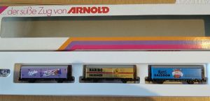 Arnold 0210 K&uuml;hlwagen-Set "S&uuml;&szlig;er Zug"