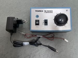 Tomix Trafo N600 mit Netz- u. Anschlusskabel