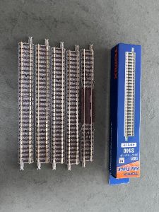 4 + 1 gerade Gleise 140mm 