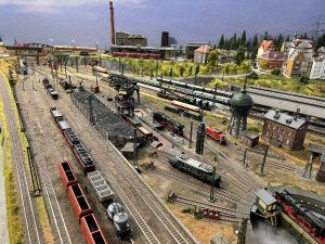 N-Spur-Modellbahnanlage