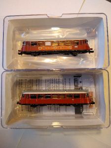 Brekina MAN Schienenbus 2teilig J&auml;germeister