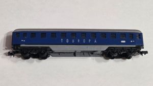 Arnold Rapido 0343 Reisewagen Touropa grau/blau/hellgrau