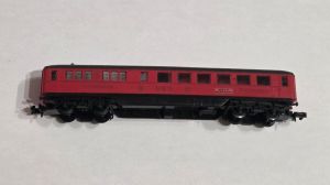 Arnold 0349/3419 Speisewagen (Sch&uuml;rzenwagen) DSG rot