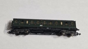 Fleischmann 8087 Abteilwagen 3. Klasse gr&uuml;n