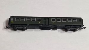 Roco 24245 Nahverkehrswagen (Typ 'Bruhat') 2. Klasse gr&uuml;n
