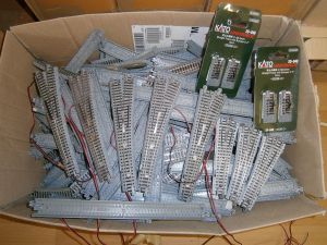 Diverse Weichen und Schienen