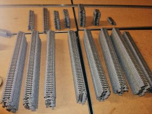 Diverse Weichen und Schienen