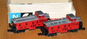 seltene US-Caboose Wagen aus den 60er Jahren