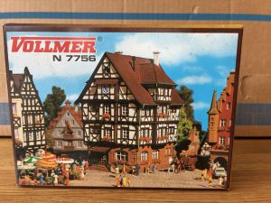 Vollmer 7756 Bausatz Fachwerkhaus Neu / OVP