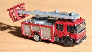Scania 310 Gelenkmastbühne Feuerwehr