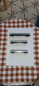 Schnellzugwagen 3 Stück