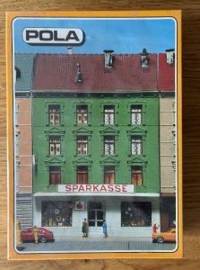 Pola N 331 Bausatz Sparkasse st&auml;dtisches Haus Neu / OVP 