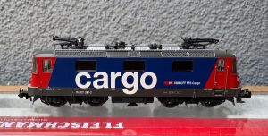 Fleischmann 734073: Re421 387 SBB Cargo SOUND Neuw.