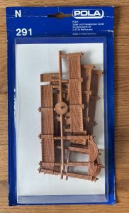 Pola N 291 Bausatz Fabrikmauern Neu / OVP