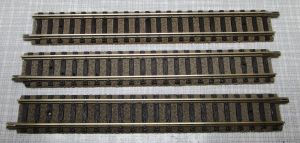 3 x gerade Gleise 111 mm