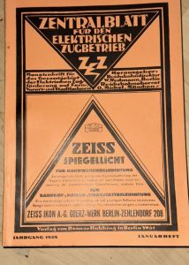 Zentralblatt Elektrischer Zugverkehr