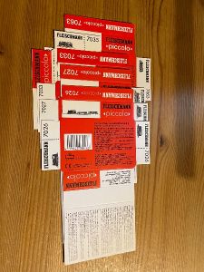 Fleischmann Spur N - verschiedene originale Anleitungen Loks