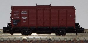 Fleischmann Offener Güterwagen Ovw Würzburg der DRG
