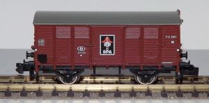 Fleischmann Gedeckter Güterwagen "SPA" der SNCB