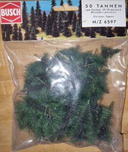 Tannenb&auml;ume 7x je 50 St&uuml;ck