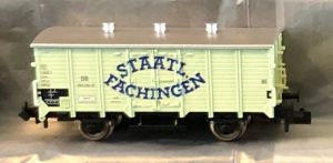 Fleischmann 3 Kühlwagen "Staatl. Fachingen" der DB