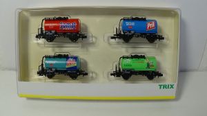 4-TEILIGES KESSELWAGENSET HENKEL , 2x SCHADWAGEN!!!