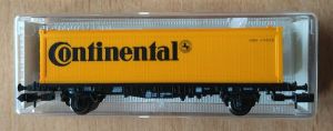 Fleischmann 97 8238 K Container-Tragwagen "Continental" der DB (Ep. IV)