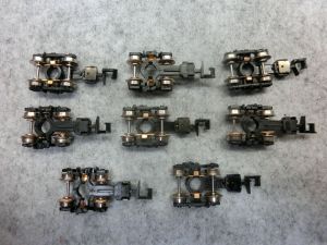 kompl. Drehgestelle f. Beleuchtung