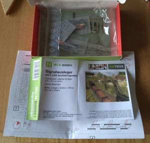 M. Union B00061 Signalausleger mit 2 LED-Ausfahrsignalen als Bausatz