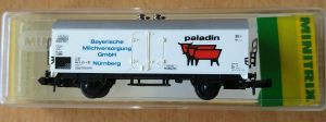 Minitrix 13612 K&uuml;hlwagen Ihss 377 "paladin" der DB (Ep. IV)