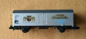 Arnold aus Set 0158 Bierwagen Ichqrs "Haller L&ouml;wenbr&auml;u Weizen"