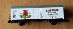 Arnold aus Set 0158 Bierwagen Ichqrs "B&Auml;RENBR&Auml;U BERCHING B&auml;ren-Pils"