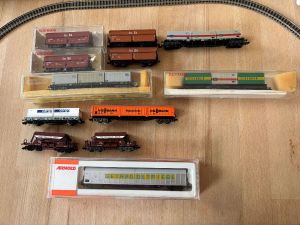 G&uuml;terwagen-Konvolut 12 Wagen